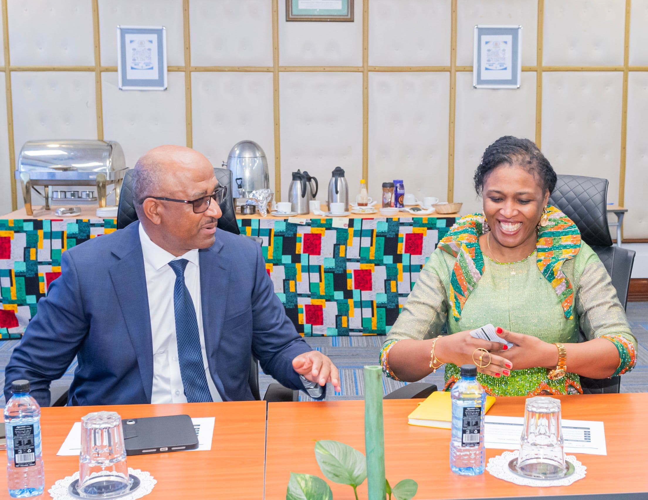 Central Bank of Eswatini and AFRACA discuss collateral registries, credit lines and the agricultural guarantee scheme