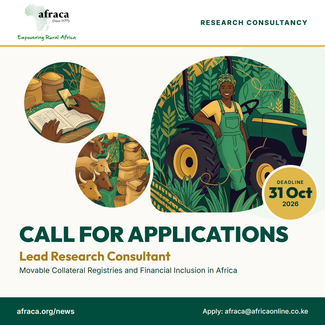 Call for applications: Lead Research Consultant on Movable Collateral Registries in Africa