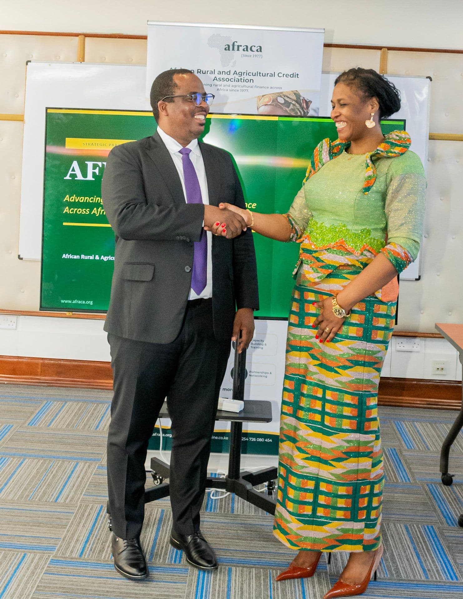 Central Bank of Lesotho and AFRACA discuss collateral registries, policy advocacy and the exchange programme