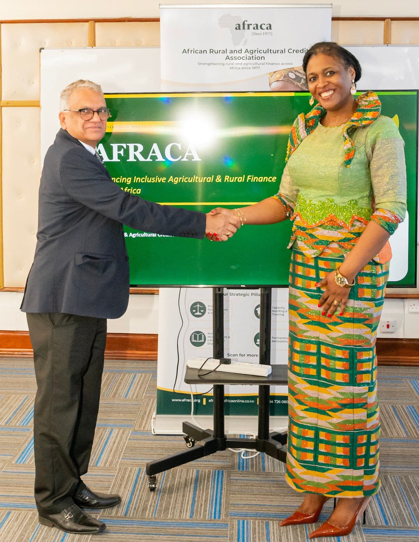 Bank of Mauritius and AFRACA discuss credit lines, the agricultural guarantee scheme and collateral registries